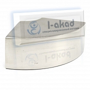 Отвод 09-17 для профиля 40*60 мм. Угол 90°гр. AISI 304 под сварку