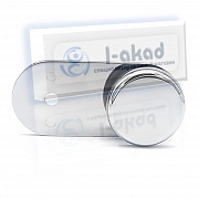 Коннектор 02-28 стена-стекло 8-10 мм. Угол крепления 180°гр.