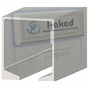 Трек 02-68 для раздвижных систем L= 3000 мм.