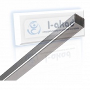 Труба 08-66 AISI 304 проф. 40*40 мм. толщина 1,5 мм. L=6000 mm.