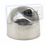 Наконечник 09-77 угол 30°гр. на стойку Ø 25 мм. AISI 304