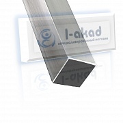 Труба 04-73 AISI 304 проф. 19*19 мм. толщина 1,2 мм. L=3000 mm.