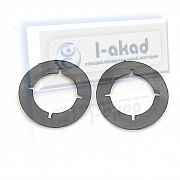 Прокладка 02-87 под крепеж точка пластиковая 1,2 мм.