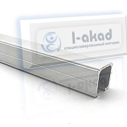 Трек 06-57 для раздвижных систем L= 4000 мм. Алюминий