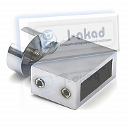 Держатель 05-27 цинковый для стекла 8-10 мм. под трубу 10х30 мм.