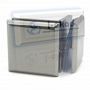 Коннектор 02-10 стекло-стекло 8-10 мм. угол крепления 90°гр.