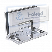 Петля 04-01 с РНП для стекла 8-10 мм. стена-стекло 90°гр.