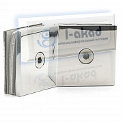 Коннектор 02-47 угол крепежа 135°гр. Для стекла 6-12 мм.