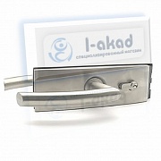 Замок 05-90-304 ключ-ключ с притвором для стекла 8-10 мм.