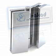 Петля 11-67 для стекла 8-10 мм. стекло-стекло без фиксации