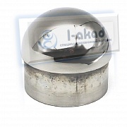 Заглушка 07-54 для трубы Ø 50,8 мм. AISI 304