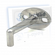 Крепление 07-97 к стене для рутеля угол 90°гр. сталь AISI 304