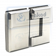 Петля 10-75 для стекла 8-12 мм. стекло-стекло угол 180°гр.