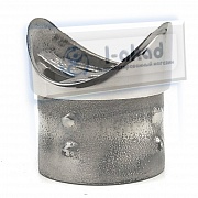 Ложемент 09-70 на трубу Ø 38 мм. под поручень Ø 38 мм. AISI 304