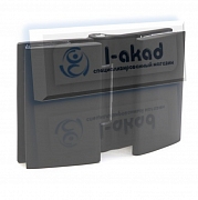 Петля 12-40 для стекла 6-10 мм. стекло-стекло 180°гр. AISI 304