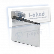 Полкодержатель 10-56 пеликан ВхШхГ 46х15х65 для стекла 3-15 мм.