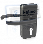 Замок 06-88 ключ-ключ для стекло 8-12 мм. С ответной частью на стену