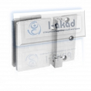 Петля 11-07 серия SND5 Стена-стекло для стекла 8-10 мм.