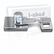 Замок 09-47 для стекла 8-10 мм. стекло-стекло щеколда