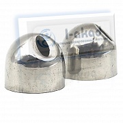 Наконечник 09-82 угол 30°гр. на стойку Ø 16 мм. AISI 304